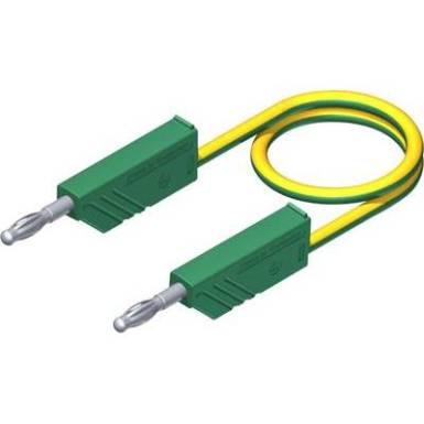Mérőzsinór, mérővezeték 2db 4mm-es toldható banándugóval 2,5 mm² PVC, 2m sárga/zöld SKS Hirschmann CO MLN 200/2,5 Mérőzsinór, mérővezeték 2db 4mm-es toldható banándugóval 2,5 mm² PVC, 2m sárga/zöld SKS Hirschmann CO MLN 200/2,5