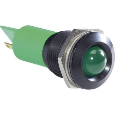 LED-es jelzőlámpa, Zöld 220 V/AC APEM Q16P1BXXG220E LED-es jelzőlámpa, Zöld 220 V/AC APEM Q16P1BXXG220E