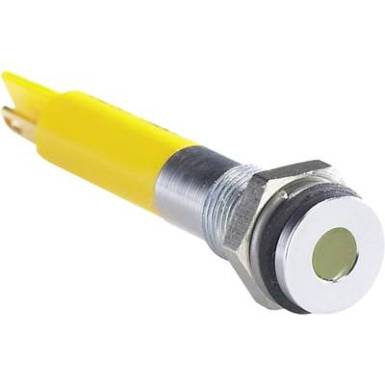 LED-es jelzőlámpa, Zöld 24 V/DC APEM Q6F1CXXG24E LED-es jelzőlámpa, Zöld 24 V/DC APEM Q6F1CXXG24E