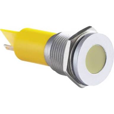 LED-es jelzől&aacute;mpa, S&aacute;rga 24 V/DC APEM Q16F1CXXY24E