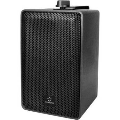 Fali hangszóró 100 W, 90 - 20000 Hz, 1 pár, Renkforce RL100W BK Fali hangszóró 100 W, 90 - 20000 Hz, 1 pár, Renkforce RL100W BK