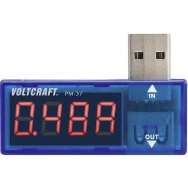 USB-s multiméter, áram és feszültségmérő panelműszer VOLTCRAFT PM-37 CAT I USB-s multiméter, áram és feszültségmérő panelműszer VOLTCRAFT PM-37 CAT I