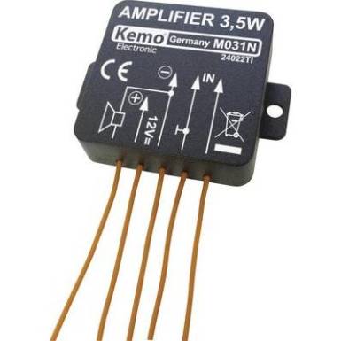 Kemo M031N erősítő modul, 3,5W Kemo M031N erősítő modul, 3,5W