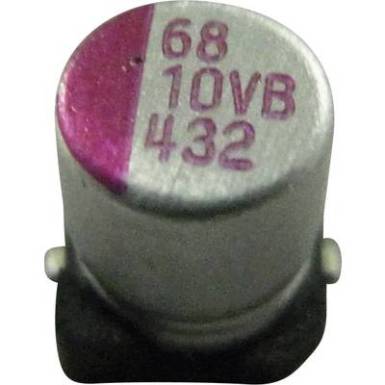 Elektrolit kondenzátor SMD 180 µF 16 V/DC 10 % (Ø x Ma) 6.3 mm x 7.7 mm PVB187M016S0ANEA4K 1 db Elektrolit kondenzátor SMD 180 µF 16 V/DC 10 % (Ø x Ma) 6.3 mm x 7.7 mm PVB187M016S0ANEA4K 1 db