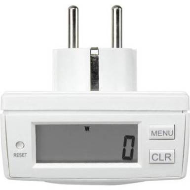 Energiafogyasztásmérő, LCD 0,00-9999,99 kWh, Basetech Energy Monitor 2000 Energiafogyasztásmérő, LCD 0,00-9999,99 kWh, Basetech Energy Monitor 2000