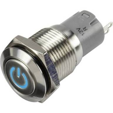 Kapcsoló 48 V/DC 2 A 1 x KI/BE Conrad LAS2GQF-11DT/B/12V/S/P IP65 Kapcsoló 48 V/DC 2 A 1 x KI/BE Conrad LAS2GQF-11DT/B/12V/S/P IP65