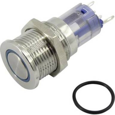 Kapcsoló 48 V/DC 2 A 1 x KI/(BE) Conrad LAS2GQPF-11E/B/12V/S/P IP65 Kapcsoló 48 V/DC 2 A 1 x KI/(BE) Conrad LAS2GQPF-11E/B/12V/S/P IP65