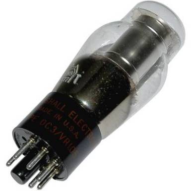 Elektroncső OC 3 = VR 105, pólusszám 8, oktál foglalat, Feszültség-szabályozó Elektroncső OC 3 = VR 105, pólusszám 8, oktál foglalat, Feszültség-szabályozó