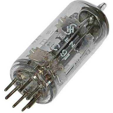 Elektroncső EBC 91 = 6 AV 6, pólusszám 7, Kettős dióda - trióda Elektroncső EBC 91 = 6 AV 6, pólusszám 7, Kettős dióda - trióda