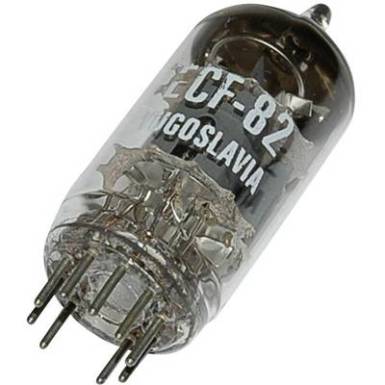 Elektroncső ECF 82 = 6 U 8, pólusszám 9, novál foglalat, Trióda - pentóda Elektroncső ECF 82 = 6 U 8, pólusszám 9, novál foglalat, Trióda - pentóda