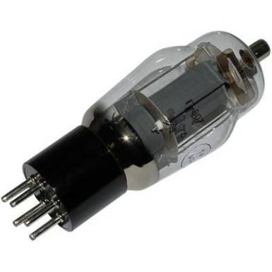 Elektroncső 807 = QE 06/50, p&oacute;lussz&aacute;m 5, k&ouml;zepes foglalat, Pent&oacute;da