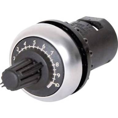 Forgató potenciométer 0.5 W 10 kΩ Eaton M22-R10K 1 db Forgató potenciométer 0.5 W 10 kΩ Eaton M22-R10K 1 db