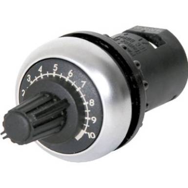 Forgató potenciométer 0.5 W 100 kΩ Eaton M22-R100K 1 db Forgató potenciométer 0.5 W 100 kΩ Eaton M22-R100K 1 db