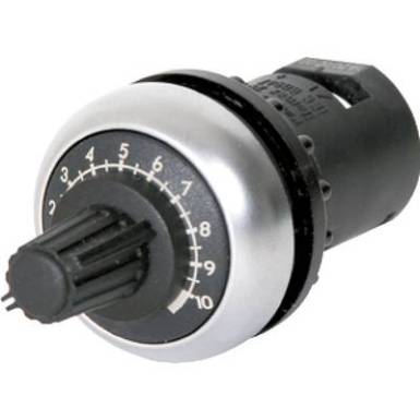Forgató potenciométer 0.5 W 10 kΩ Eaton M22S-R10K 1 db Forgató potenciométer 0.5 W 10 kΩ Eaton M22S-R10K 1 db