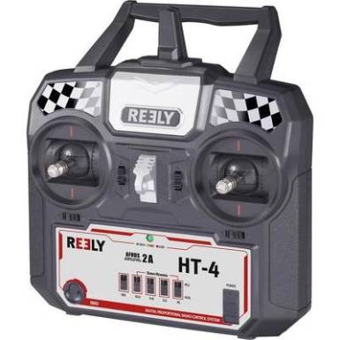 Kézi távirányító, 2,4 GHz, 4 csatorna, Reely HT-4 Kézi távirányító, 2,4 GHz, 4 csatorna, Reely HT-4