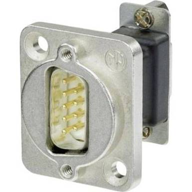 D-SUB adapter, D-SUB dugó 9 pólusú - D-SUB alj 9 pólusú, Neutrik NADB9MF D-SUB adapter, D-SUB dugó 9 pólusú - D-SUB alj 9 pólusú, Neutrik NADB9MF