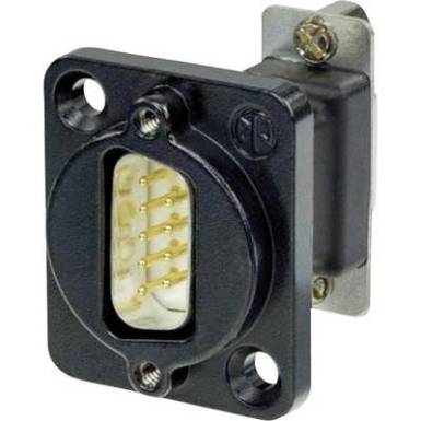D-SUB adapter, D-SUB dugó 9 pólusú - D-SUB alj 9 pólusú, Neutrik NADB9MF-B D-SUB adapter, D-SUB dugó 9 pólusú - D-SUB alj 9 pólusú, Neutrik NADB9MF-B