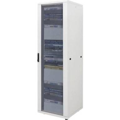 19"-os rackszekr&eacute;ny, h&aacute;l&oacute;zati szerverszekr&eacute;ny 600 x 1284 x 800 mm, sz&uuml;rke 26 HE Intellnet (RAL 7035) 712965