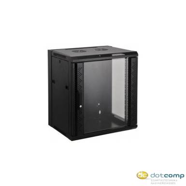 19"-os fali rackszekrény, hálózati szerverszekrény, zárható ajtóval 570 x 770 x 600 mm, fekete 15 HE Intellnet 711951 19"-os fali rackszekrény, hálózati szerverszekrény, zárható ajtóval 570 x 770 x 600 mm, fekete 15 HE Intellnet 711951