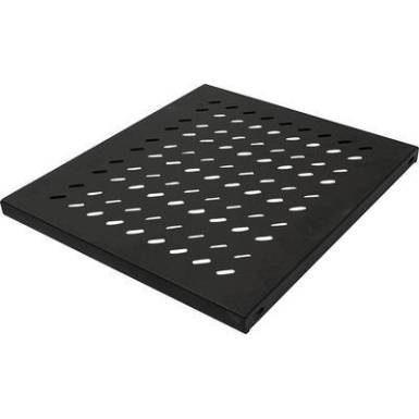 19"-os rackszekrénybe építhető polc, előlapi szereléshez, 345 mm mély, fekete, Intellinet 712521 19"-os rackszekrénybe építhető polc, előlapi szereléshez, 345 mm mély, fekete, Intellinet 712521
