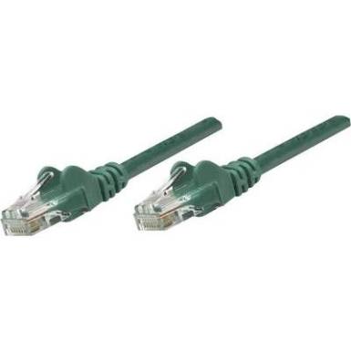RJ45-&ouml;s patch k&aacute;bel, h&aacute;l&oacute;zati LAN k&aacute;bel CAT 6 S/FTP [1x RJ45 dug&oacute; - 1x RJ45 dug&oacute;] 3 m Z&ouml;ld Intellinet