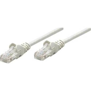 RJ45-&ouml;s patch k&aacute;bel, h&aacute;l&oacute;zati LAN k&aacute;bel CAT 5e U/UTP [1x RJ45 dug&oacute; - 1x RJ45 dug&oacute;] 5 m Sz&uuml;rke Intellinet