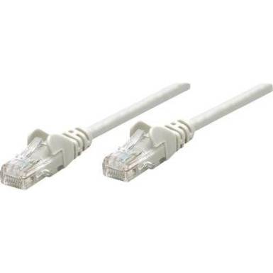RJ45-&ouml;s patch k&aacute;bel, h&aacute;l&oacute;zati LAN k&aacute;bel CAT 5e U/UTP [1x RJ45 dug&oacute; - 1x RJ45 dug&oacute;] 15 m Sz&uuml;rke Intellinet