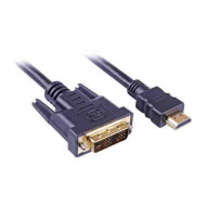 V7 HDMI DVI CABLE 2M BLACK HDMI/DVI-D DUAL LINK M/M