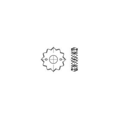 TOOLCRAFT Fa összekötő DIN 1052 Acéllemez, tűzihorganyozott 200 db 135728 TOOLCRAFT Fa összekötő DIN 1052 Acéllemez, tűzihorganyozott 200 db 135728