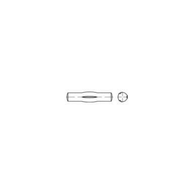 TOOLCRAFT Hasított kétcsapos szeg DIN 1475 18 mm Acél 100 db 136442 TOOLCRAFT Hasított kétcsapos szeg DIN 1475 18 mm Acél 100 db 136442