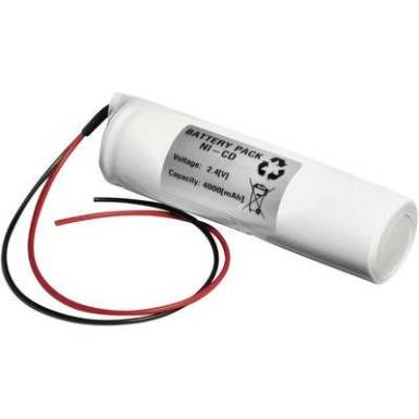 Menekülési útvonal-, vészvilágítás akku 4000 mAh, kábelekkel, Emmerich 24D4000S Menekülési útvonal-, vészvilágítás akku 4000 mAh, kábelekkel, Emmerich 24D4000S