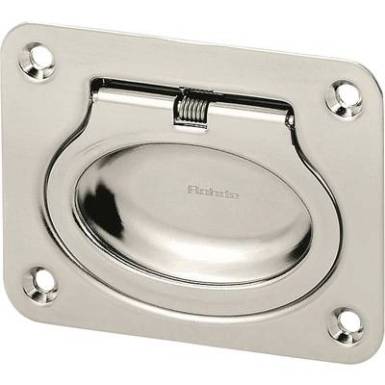 Rohde Kihajtható fogantyú, EE EE-01.R075.39 (H x Sz) 58 mm x 75 mm Nemesacél Ezüst Rohde Kihajtható fogantyú, EE EE-01.R075.39 (H x Sz) 58 mm x 75 mm Nemesacél Ezüst
