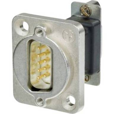 D-SUB adapter D-SUB dug&oacute; 15 p&oacute;lus&uacute; - D-SUB alj 9 p&oacute;lus&uacute;, Neutrik
