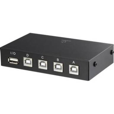 4 portos mechanikus USB 2.0 átkapcsoló, Renkforce 4 portos mechanikus USB 2.0 átkapcsoló, Renkforce