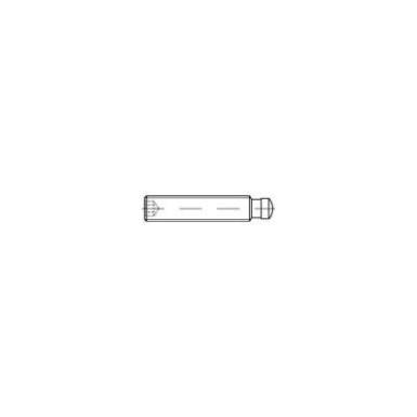 TOOLCRAFT herny&oacute;csavar, DIN 6332 70 mm ac&eacute;l, barn&iacute;tott 5.8 M8 10 db 138197