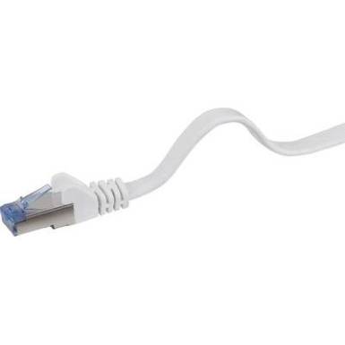 RJ45 patch kábel, hálózati LAN kábel, hajlékony, tűzálló CAT 6A S/FTP 0,25 m szürke, Renkforce RJ45 patch kábel, hálózati LAN kábel, hajlékony, tűzálló CAT 6A S/FTP 0,25 m szürke, Renkforce