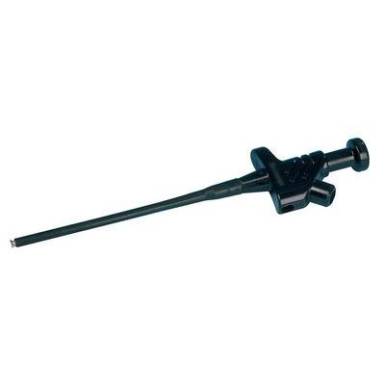 Karmos griffcsipesz, mérőcsipesz 4mm-es banándugó aljzattal, fekete SKS Hirschmann KLEPS 30 Karmos griffcsipesz, mérőcsipesz 4mm-es banándugó aljzattal, fekete SKS Hirschmann KLEPS 30