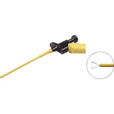 Karmos griffcsipesz, mérőcsipesz 4mm-es banándugó aljzattal, fekete SKS Hirschmann KLEPS 250 Karmos griffcsipesz, mérőcsipesz 4mm-es banándugó aljzattal, fekete SKS Hirschmann KLEPS 250