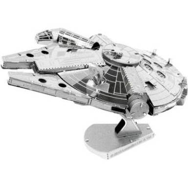 Metal Earth Star Wars Millenium Falcon űrhajó 3D lézervágott fémmodell építőkészlet 502658 Metal Earth Star Wars Millenium Falcon űrhajó 3D lézervágott fémmodell építőkészlet 502658
