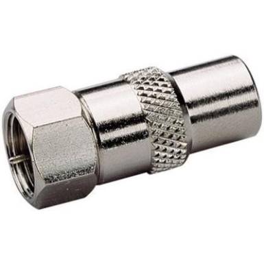 SAT/Antenna adapter, F dugó – koax dugó, renkforce 403368 SAT/Antenna adapter, F dugó – koax dugó, renkforce 403368
