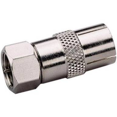 SAT/Antenna adapter, F dugó – koax alj, renkforce 403381 SAT/Antenna adapter, F dugó – koax alj, renkforce 403381