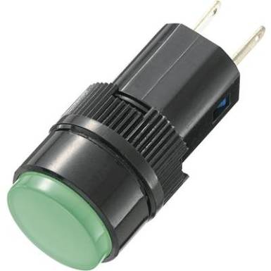 LED-es jelzőlámpa 24 V, Ø 18 mm, kék, AD16-16A/24V/B LED-es jelzőlámpa 24 V, Ø 18 mm, kék, AD16-16A/24V/B
