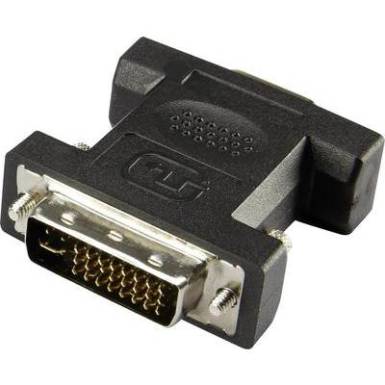 &Aacute;talak&iacute;t&oacute; DVI-r&oacute;l VGA-ra, [1x DVI dug&oacute;, 24+5 p&oacute;lus - 1x VGA alj] Renkforce
