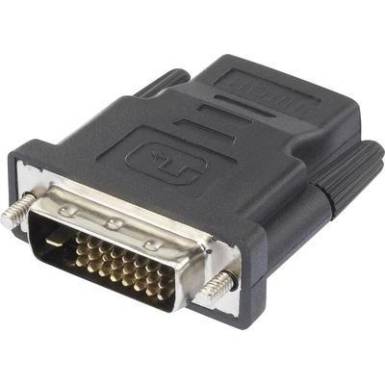 &Aacute;talak&iacute;t&oacute; HDMI-ről DVI-ra [1x HDMI alj - 1x DVI dug&oacute;, 24+1 p&oacute;lus] renkforce