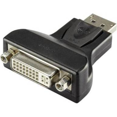 &Aacute;talak&iacute;t&oacute; DisplayPort-r&oacute;l DVI-ra, [1x DisplayPort dug&oacute; - 1x DVI alj, 24+5 p&oacute;lus] Renkforce