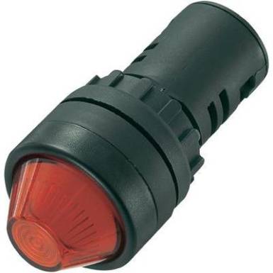 LED-es jelzőlámpa 24 V, Ø 29 mm, piros, AD16-22HS/24V/R LED-es jelzőlámpa 24 V, Ø 29 mm, piros, AD16-22HS/24V/R