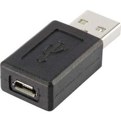 USB 2.0 átalakító, A dugóról mikro B aljra, renkforce USB 2.0 átalakító, A dugóról mikro B aljra, renkforce