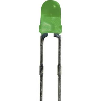 Kisáramú szórt LED 3mm sárga Kisáramú szórt LED 3mm sárga