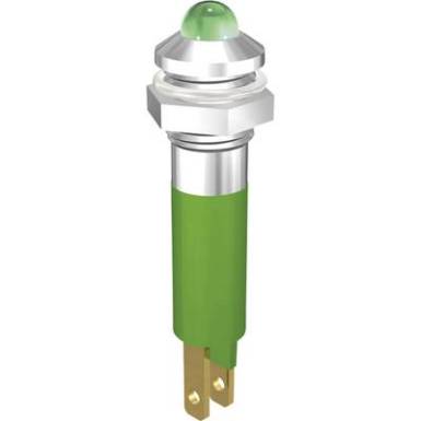 LED jelzőlámpa 5mm 24V sárga LED jelzőlámpa 5mm 24V sárga