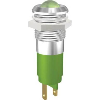 LED jelzőlámpa zöld 24V 10mm LED jelzőlámpa zöld 24V 10mm